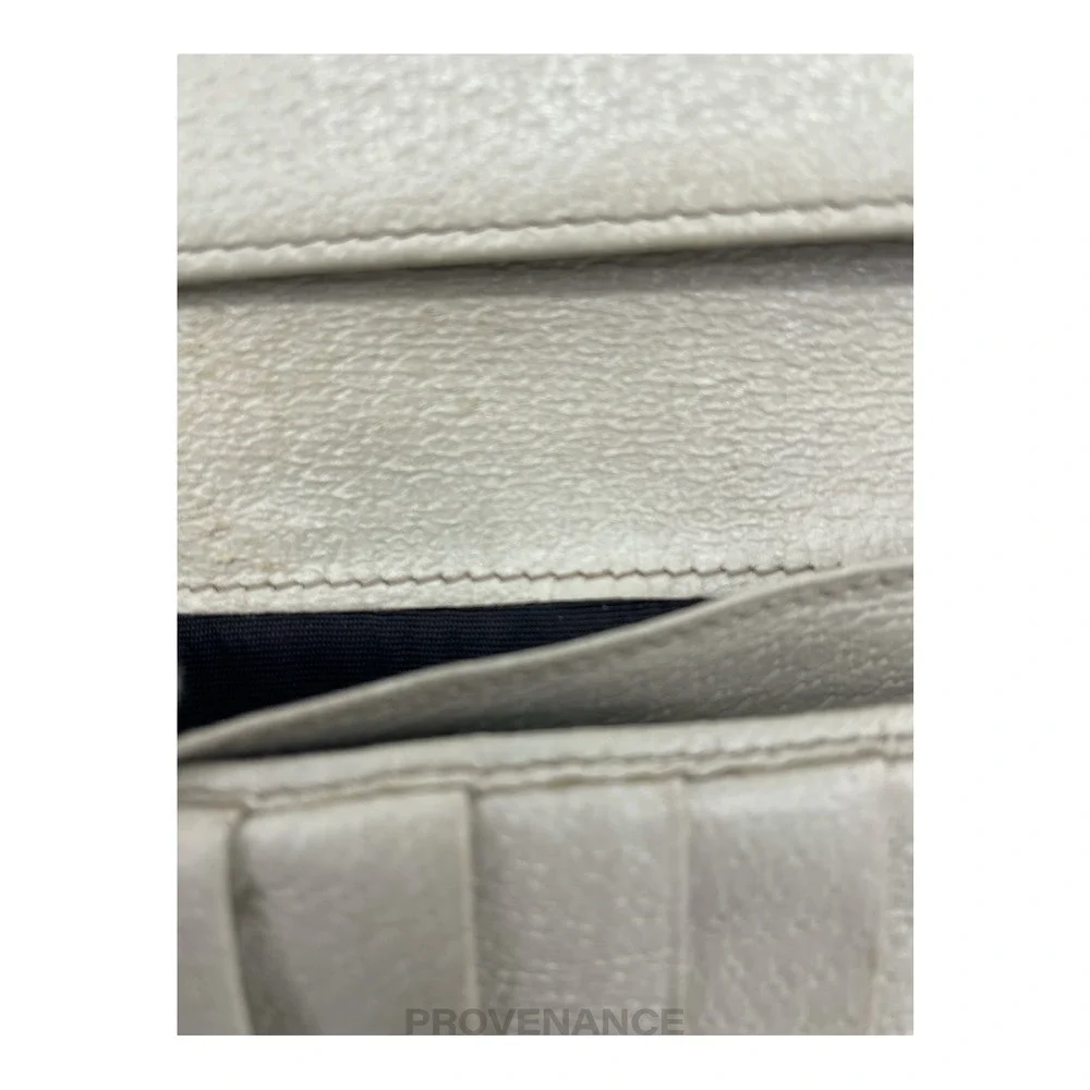 🔴 Gucci Long Wallet - GG Canvas White - Picture 7 of 7